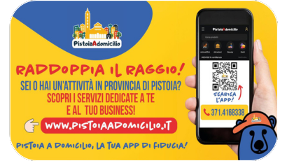 Pistoia A Domicilio raddoppia il raggio!